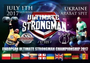 THE ULTIMATE STRONGMAN U105KG EUROPEAN CHAMPIONSHIP 01.07. 2017