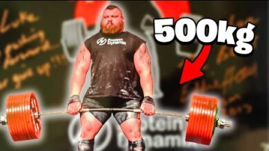 Eddie Hall podnosi 500 kg – rekord swiata